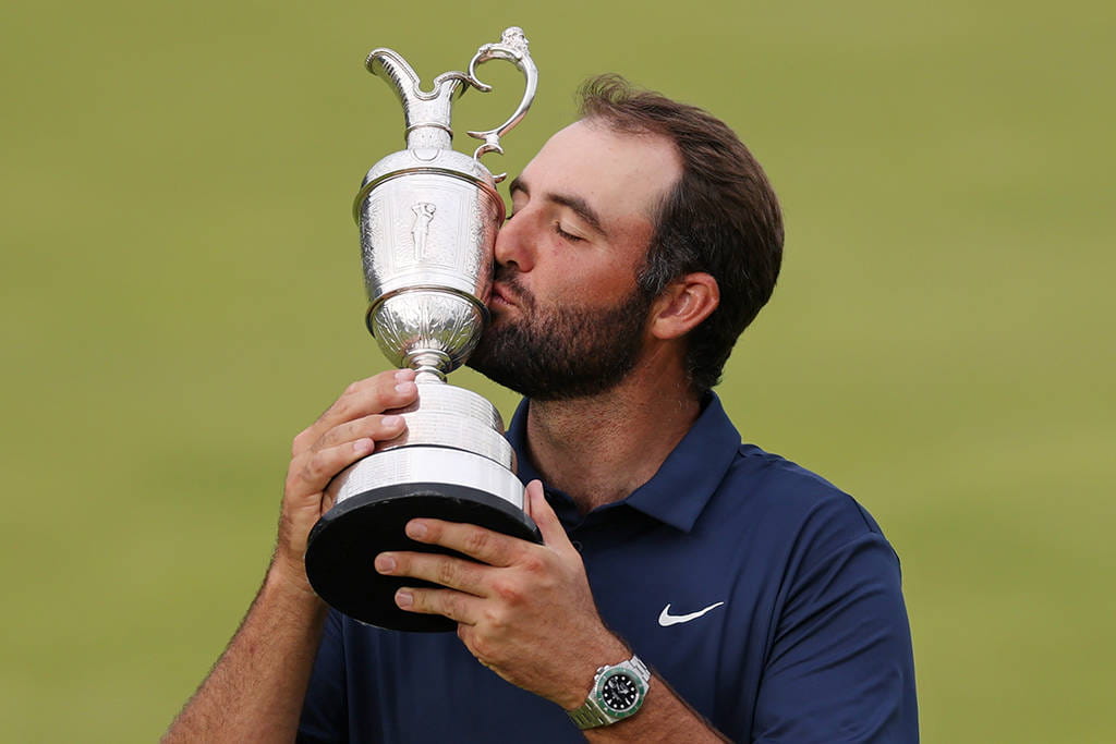Scottie Scheffler, Champion Golfer of the Year at Royal Portrush